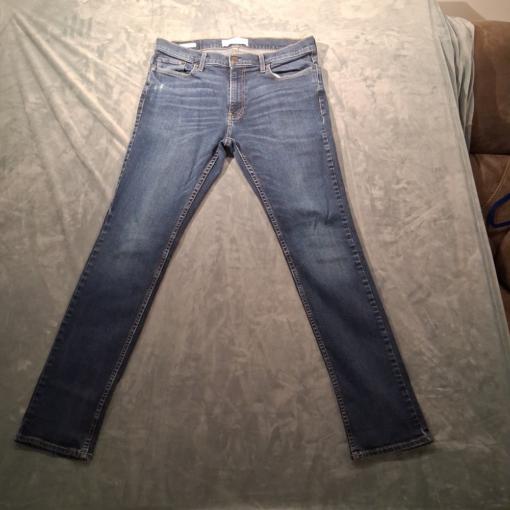 Hollister Epic Flex JEANS MENS 34x34 Skinny Fit
